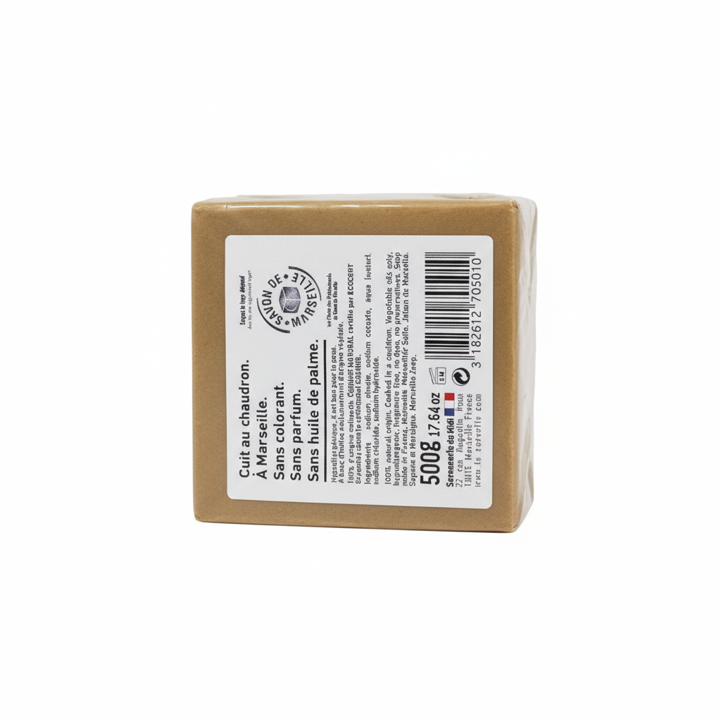 La Corvette -- Cube de savon de marseille olive - 500 g