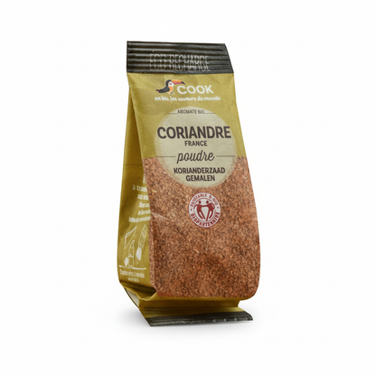 Cook épices -- Coriandre en poudre bio (origine France) - 30 g