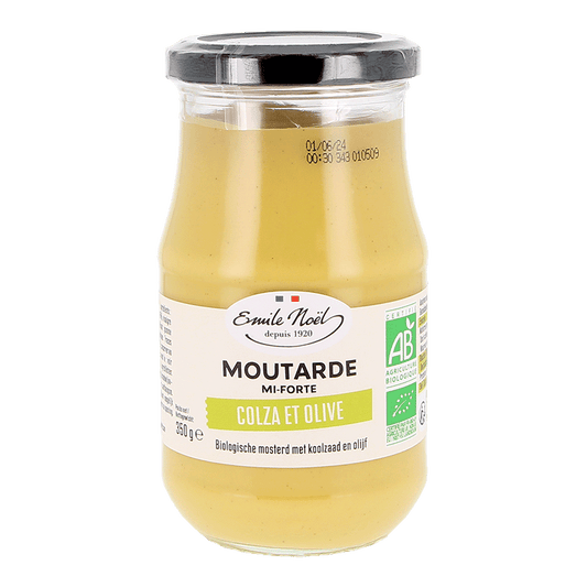 émile Noël -- Moutarde mi-forte bio - 190 g
